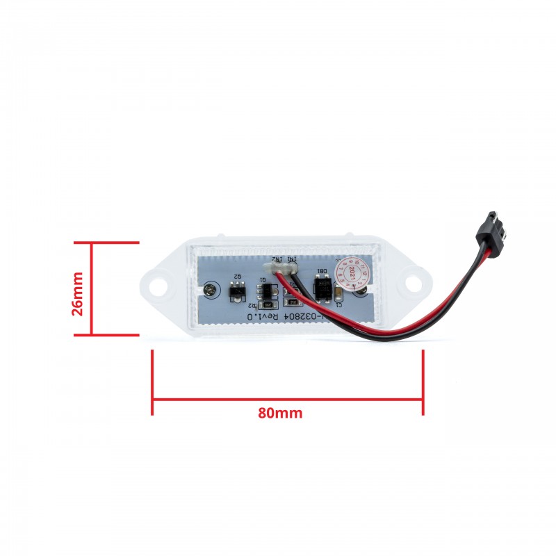 LED osvětlení SPZ MITSUBISHI Lancer Evolution X (2007-2015)