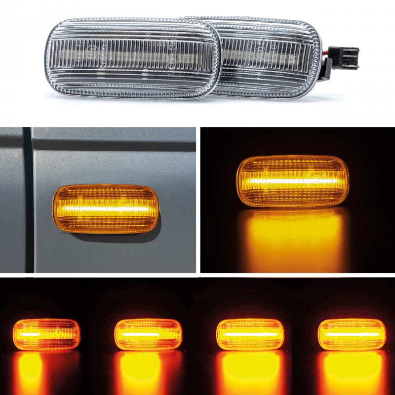 LED boční blinkry AUDI A4 B6/B7 8E2/8EC sedan (11/2000-6/2008) (B)