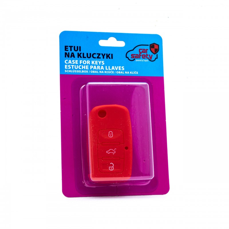 Silikonový obal na klíče ŠKODA Octavia I/II 1U2/1U5/1Z3/1Z5 (1996-2013) (R)