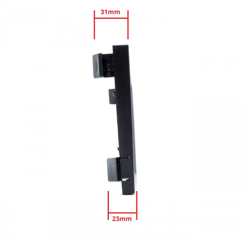Rámeček autorádia (2DIN) AUDI A6 4B Allroad (2000-2006)