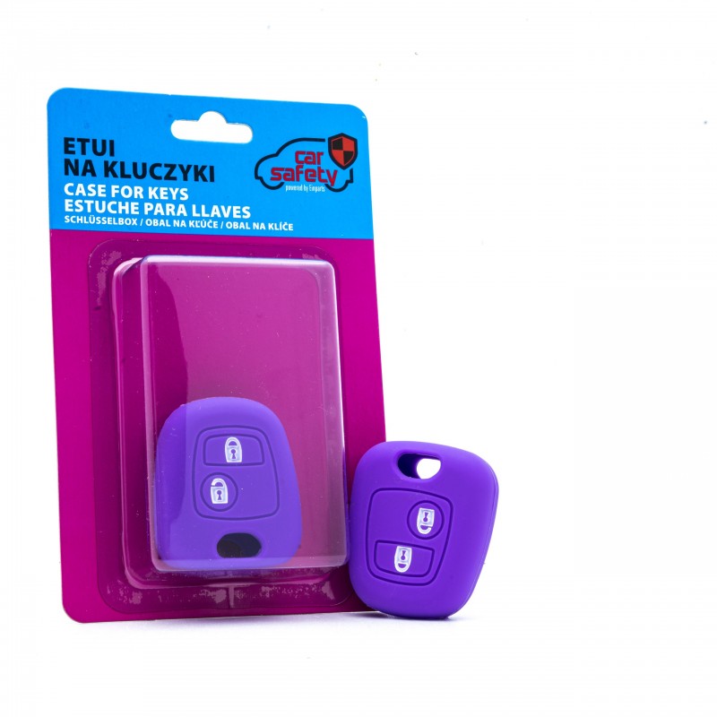 Silikonový obal na klíče PEUGEOT 206 (1998-2009) (P)