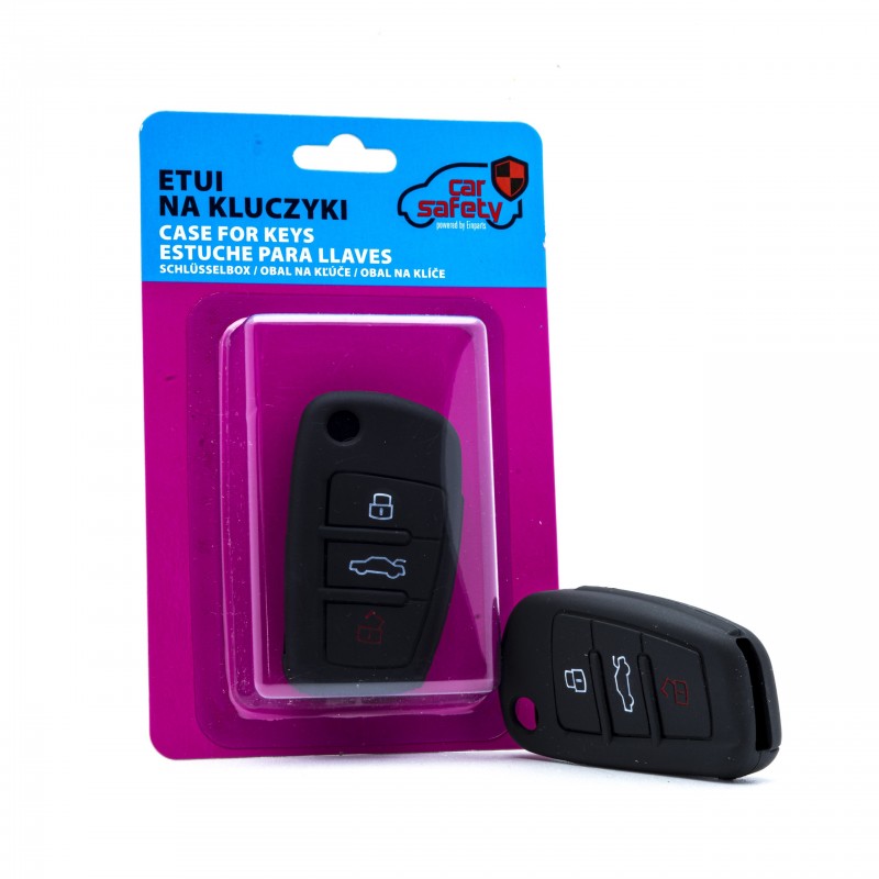 Silikonový obal na klíče AUDI A3 II/III 8P_/8V_ (2003-2020)