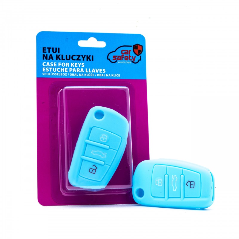 Silikonový obal na klíče AUDI A3 II/III 8P_/8V_ (2003-2020) (LB)