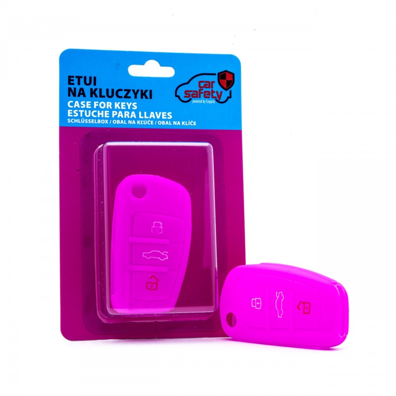 Silikonový obal na klíče AUDI A6 C6 4F2/4F5 (2004-2011) (Pi)