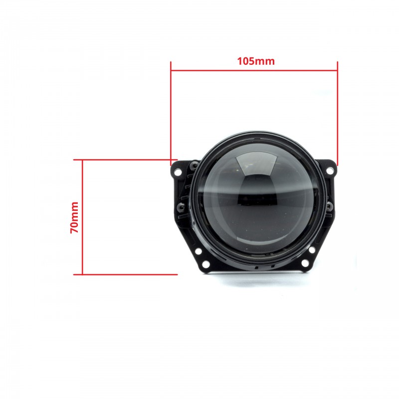 LED projektorové čočky (potkávací/dálková světla) 43/55W AUDI 80 B2 (1978-1986)