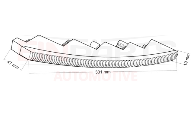 LED Světla Pro Denní Svícení 403 12V (OSRAM LED)