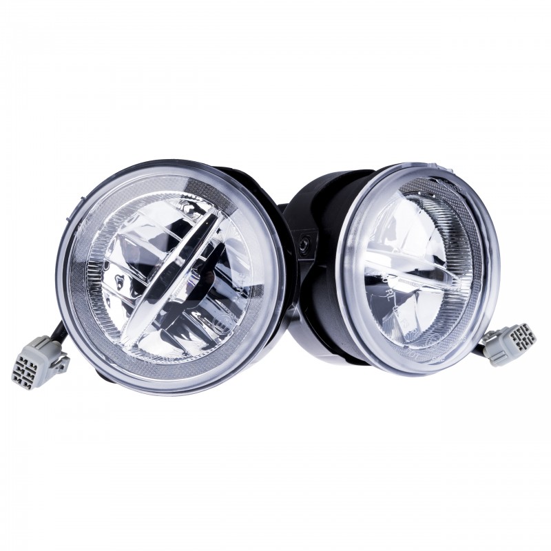 LED Světla Pro Denní Svícení s Mlhovkami TOYOTA Sequoia (2007-2014) (B)