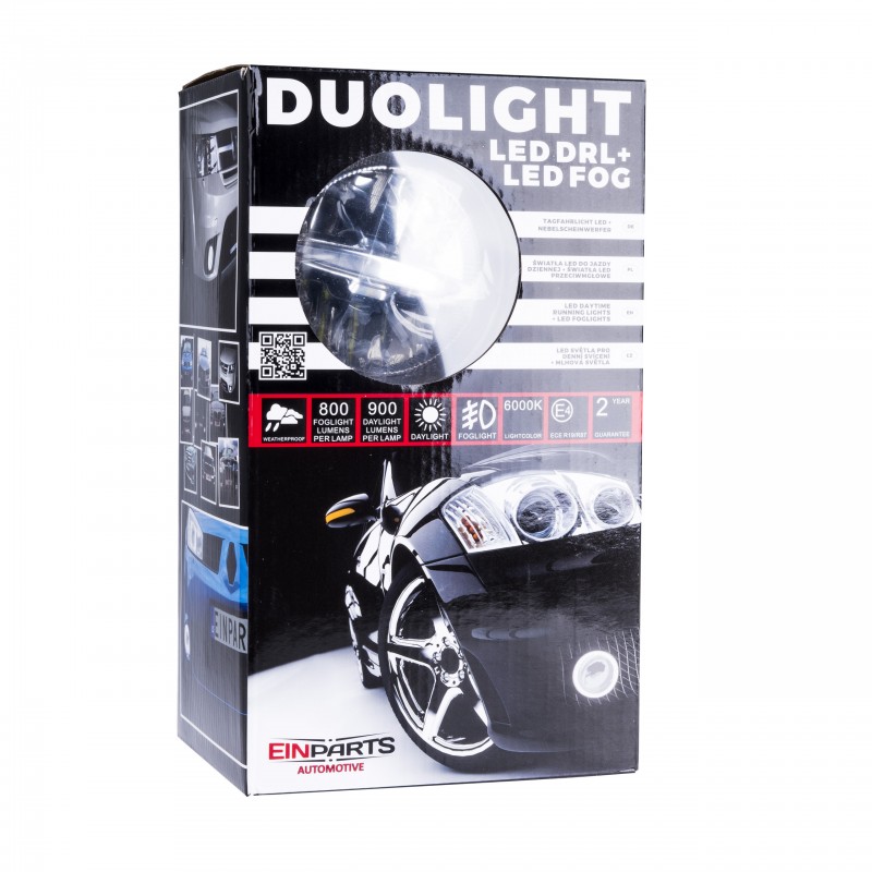 LED Světla Pro Denní Svícení s Mlhovkami TOYOTA Sequoia (2007-2014) (B)