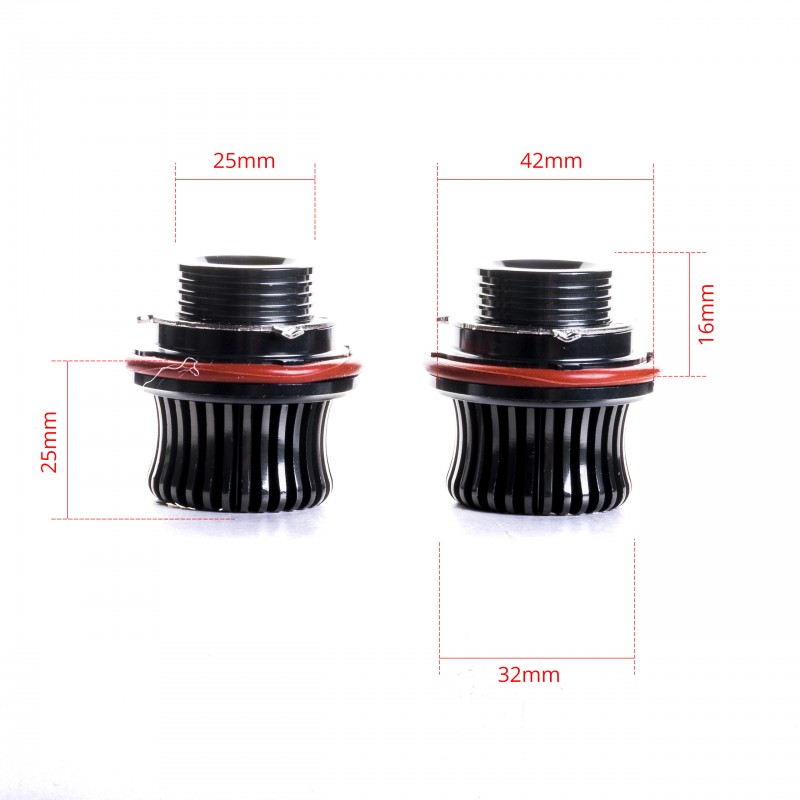 LED Markery 2 x 40W (CREE) do kroužků BMW 6 E63/E64 (2003-09/2007)
