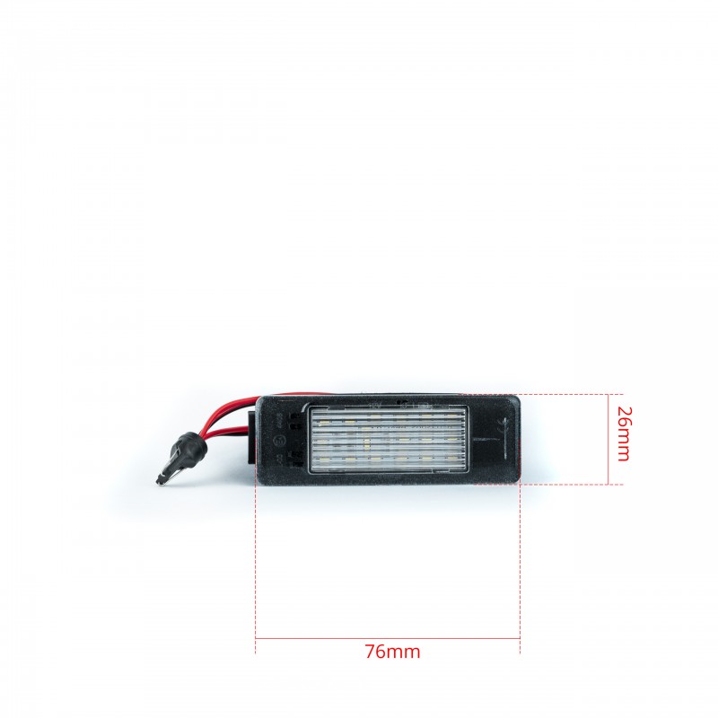 LED osvětlení SPZ NISSAN Navara IV NP300 (2015-NYNÍ)