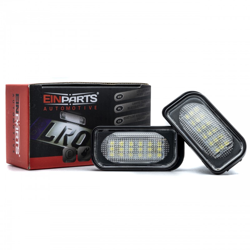 LED osvětlení SPZ MERCEDES C W203 4D sedan (2001-2007)