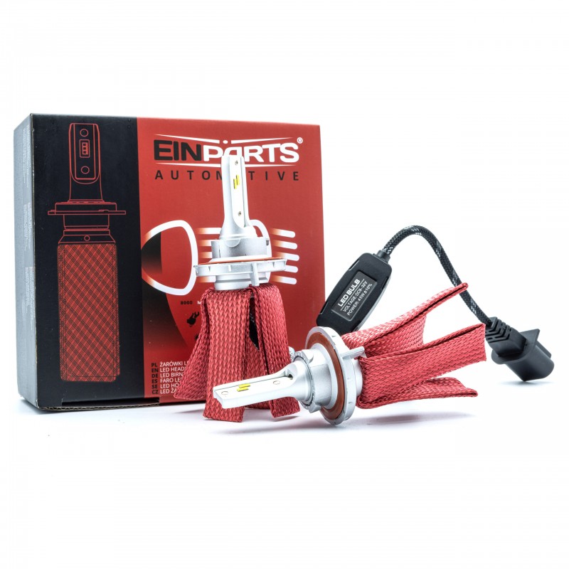 H13 LED žárovky 45W OCTOPUS Premium (6 x LED ZES) 4300K CANBUS