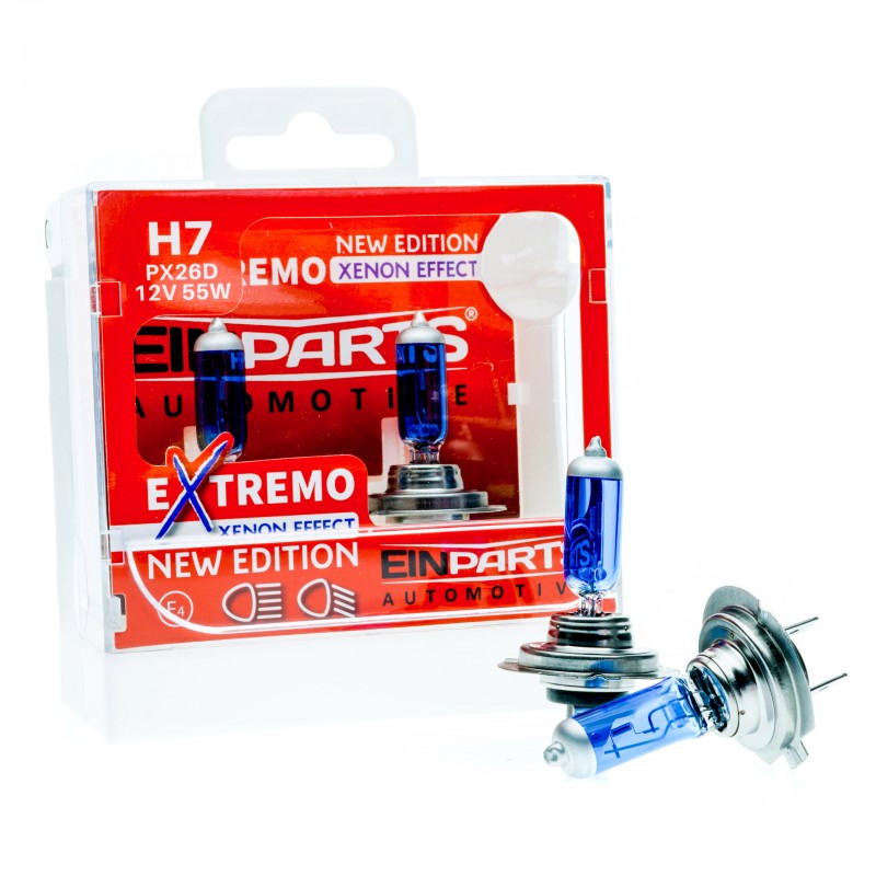 H7 Halogenové žárovky EXTREMO 100% xenon effect (B)