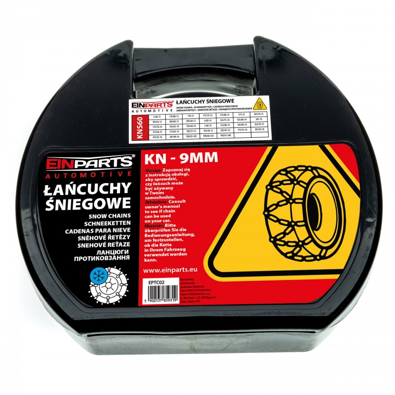 Sněhové řetězy KNS60 9mm TÜV GS ÖNORM