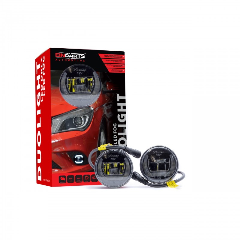 DUOLIGHT (M) Světla Pro Denní Svícení s Mlhovkami MINI 70mm
