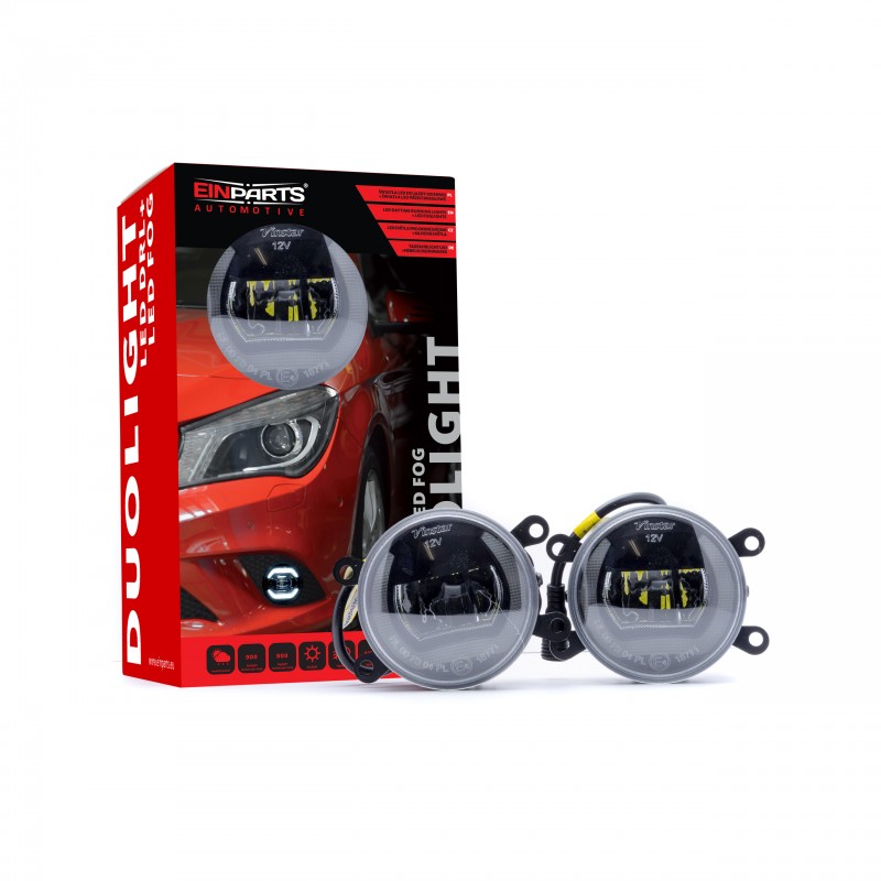 LED Světla Pro Denní Svícení s Mlhovkami CITROEN C-Zero (2010-2020)