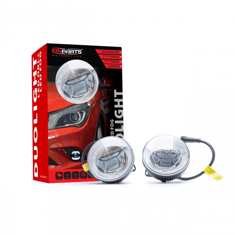 LED Světla Pro Denní Svícení s Mlhovkami TOYOTA Platz/Echo (1999-2005)