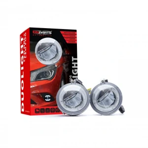 LED Světla Pro Denní Svícení s Mlhovkami DODGE Dakota II FL (2001-2004)