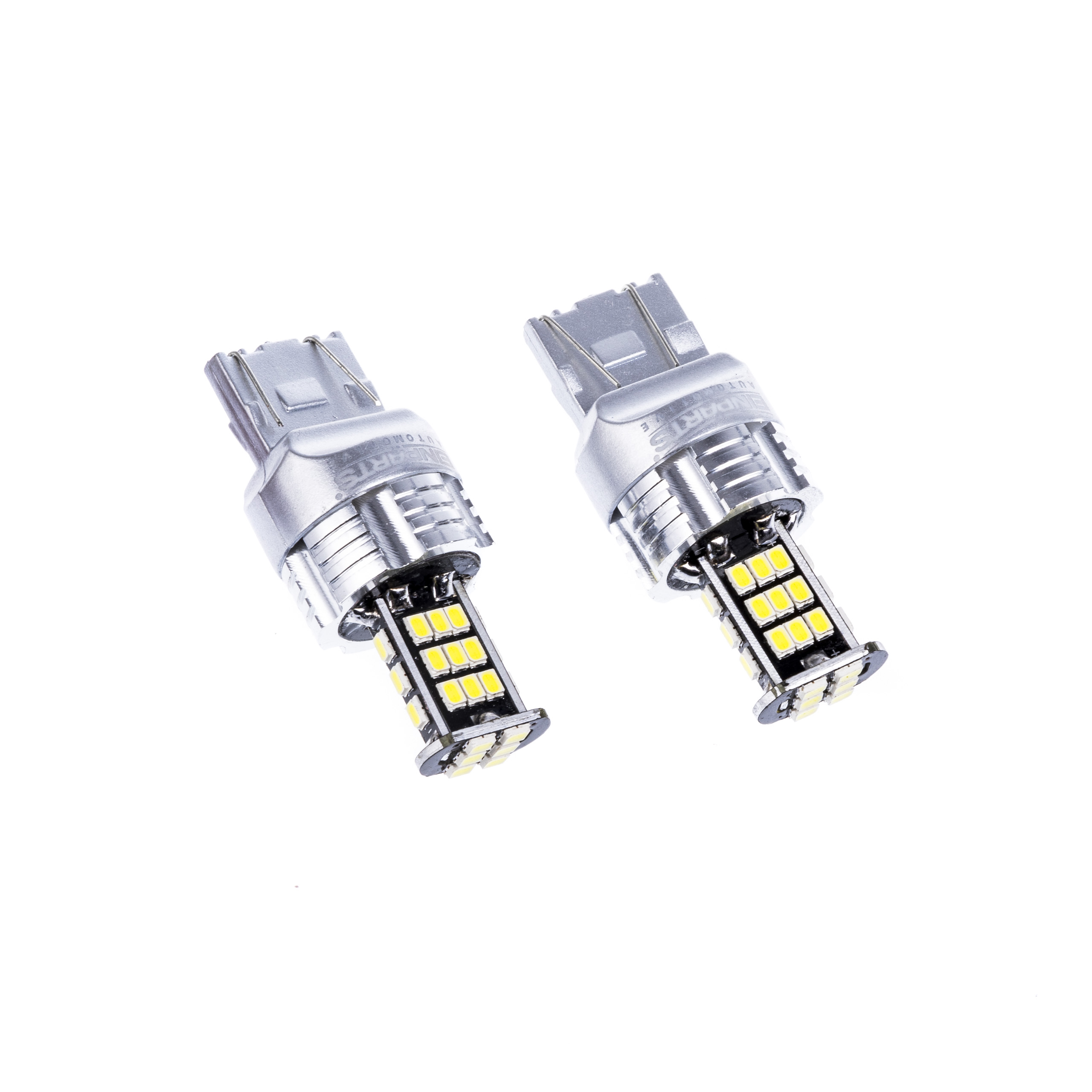 W21/5W LED žárovky (30 x SMD 3020) 6000K CANBUS 7443CK