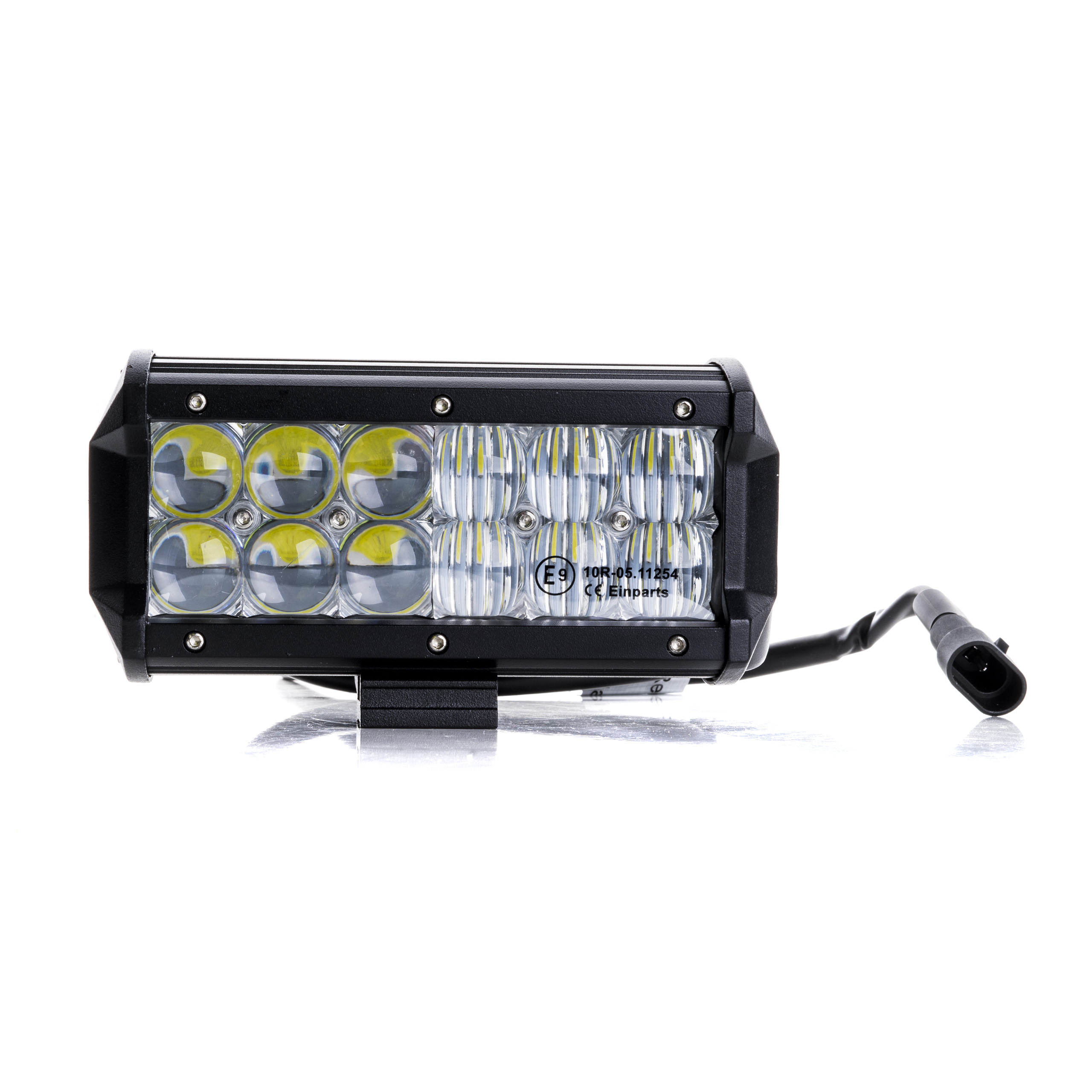 LED Pracovní světlo 60W (12 x 5W PHILIPS) 30/60° (hybridní kombo) 4D/5D