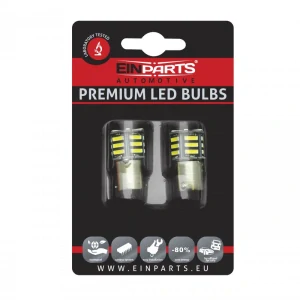 EPL218 LED žárovky P21W (21 x SMD 7020) 6000K