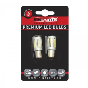EPL250 LED žárovky P21W (66 x SMD 2016) 6000K CANBUS