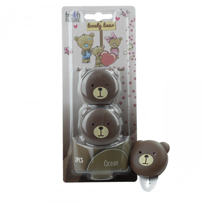 Osvěžovač vzduchu do auta - Lovely Bear (oceán)