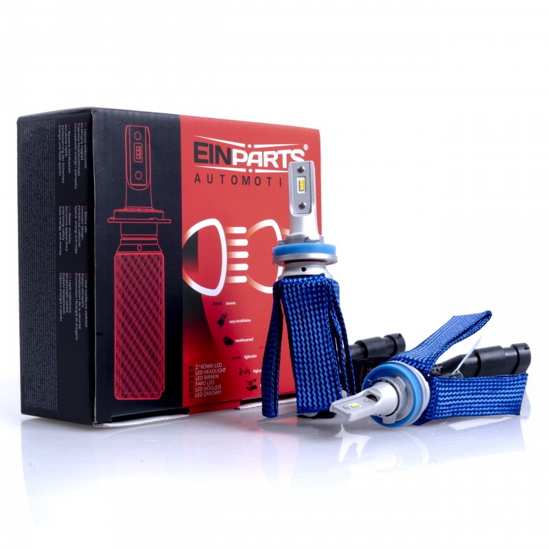 H11 LED žárovky OCTOPUS PREMIUM (6 x LED ZES) 6000K CANBUS