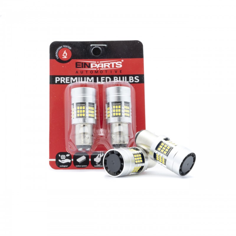 P21/5W LED žárovky (54 x SMD 2016) 6000K CANBUS