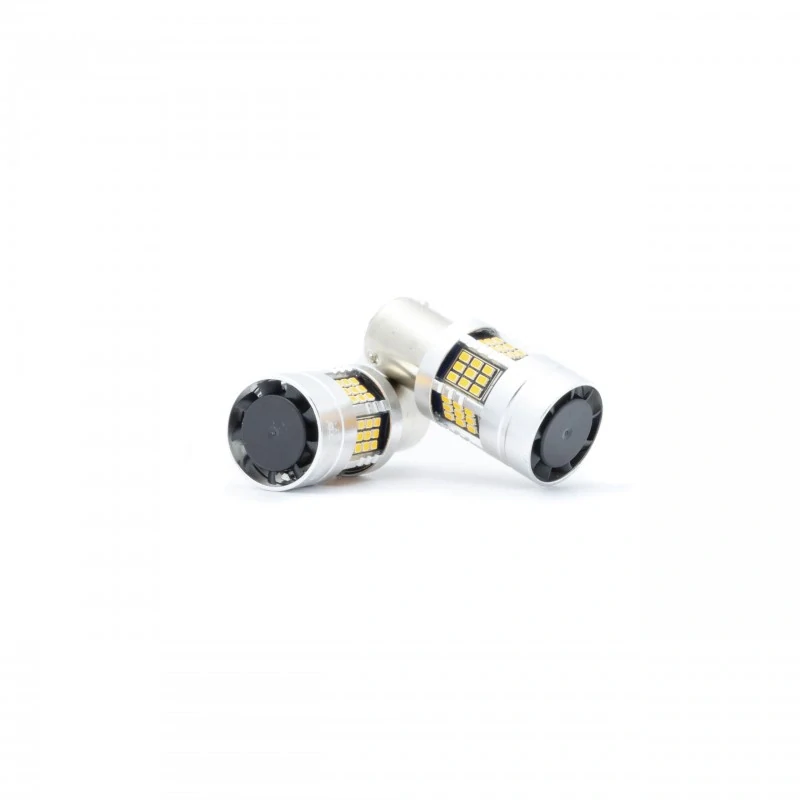 EPL289 LED žárovky PY21W (54 x SMD 2016) oranžová CANBUS