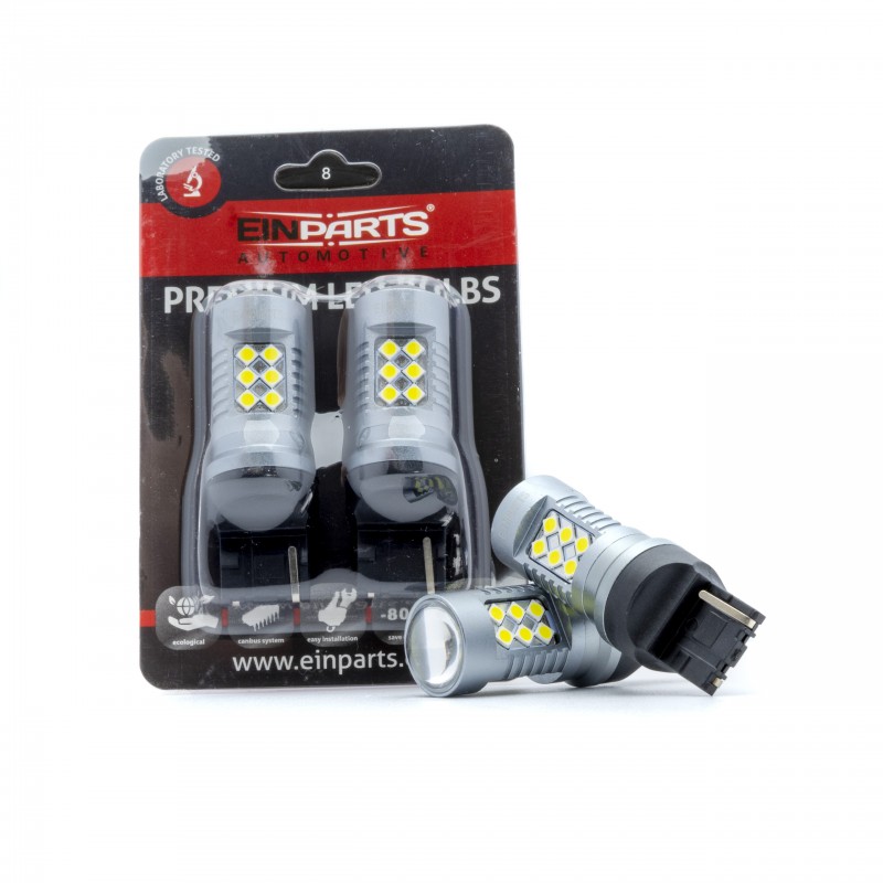 W21W LED žárovky (24 x SMD 3030) 6000K CANBUS