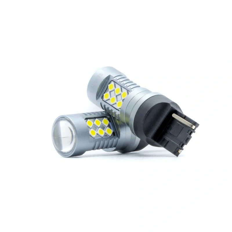 EPL297 LED žárovky W21W (24 x SMD 3030) 6000K CANBUS