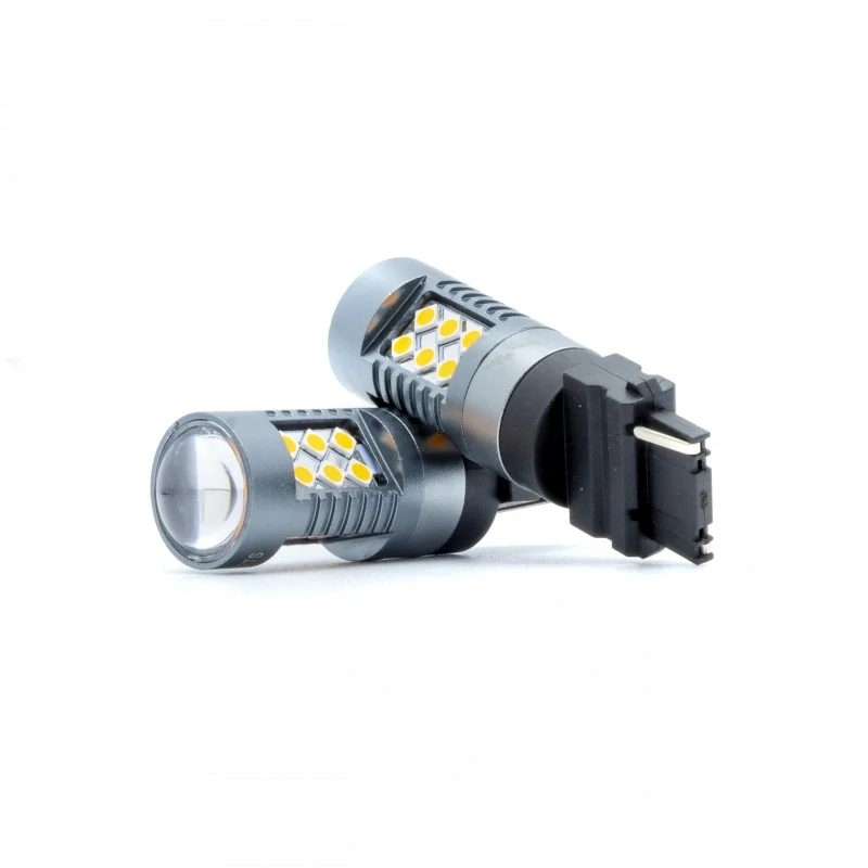 EPL300 LED žárovky P27W (24 x SMD 3030) oranžová CANBUS