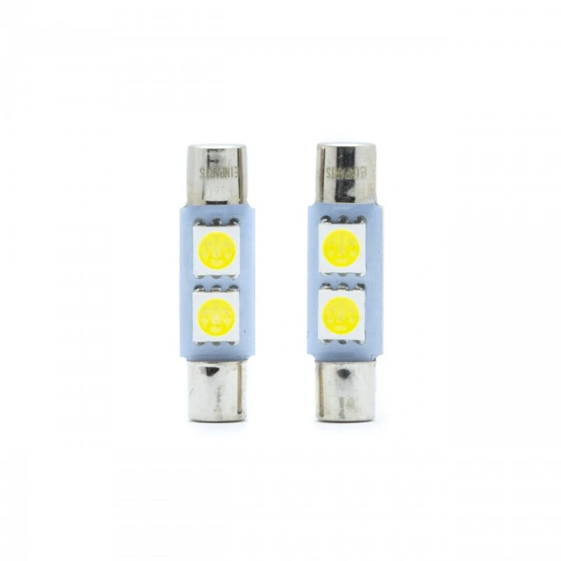 EPL311 LED žárovky C3W (2 x SMD 4014) 28mm 5000K CANBUS