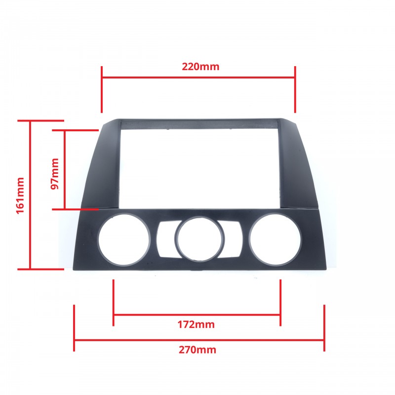 Rámeček autorádia (2DIN) BMW 3 E90/E91/E92/E93 (2004-2012)