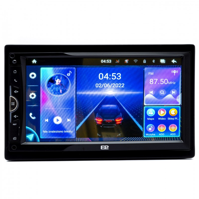 Autorádio Premium 2-DIN 7" GPS USB 4GB