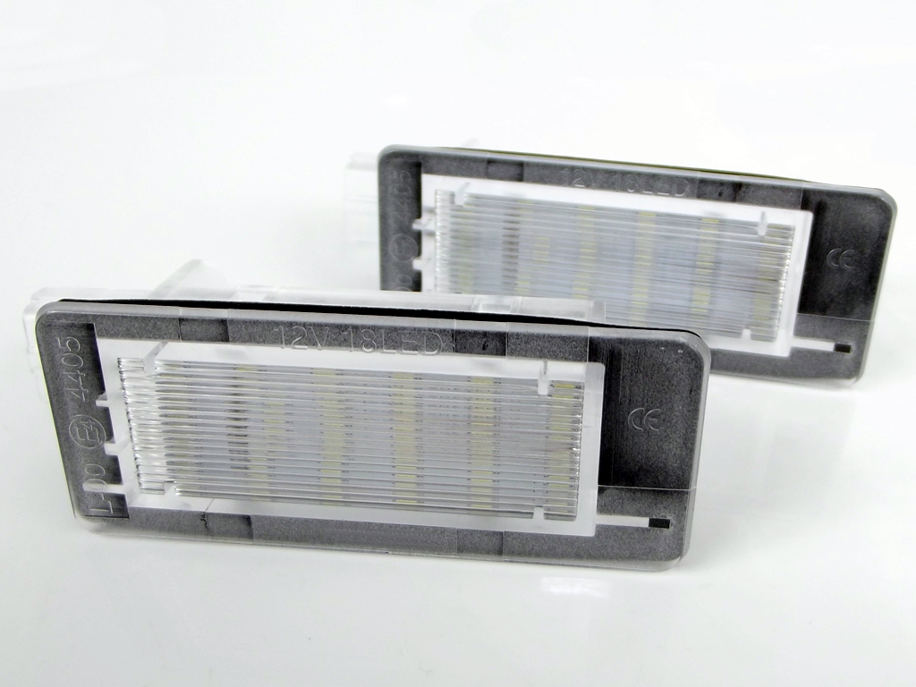 LED osvětlení SPZ RENAULT Modus / Grand Modus (2008-2012)