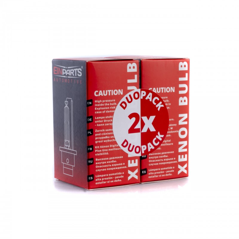 DuoPack D4S Xenonové Výbojky 4800K se zvýšeným světelným výkonem +50%