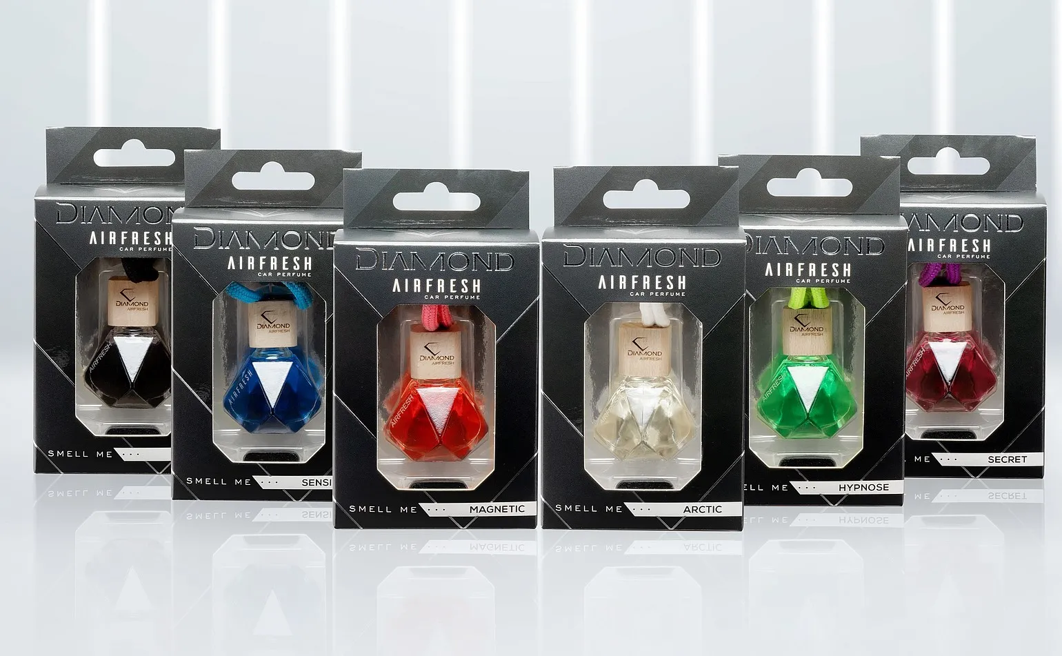 DIAMOND Vůně do auta - Black 7ml