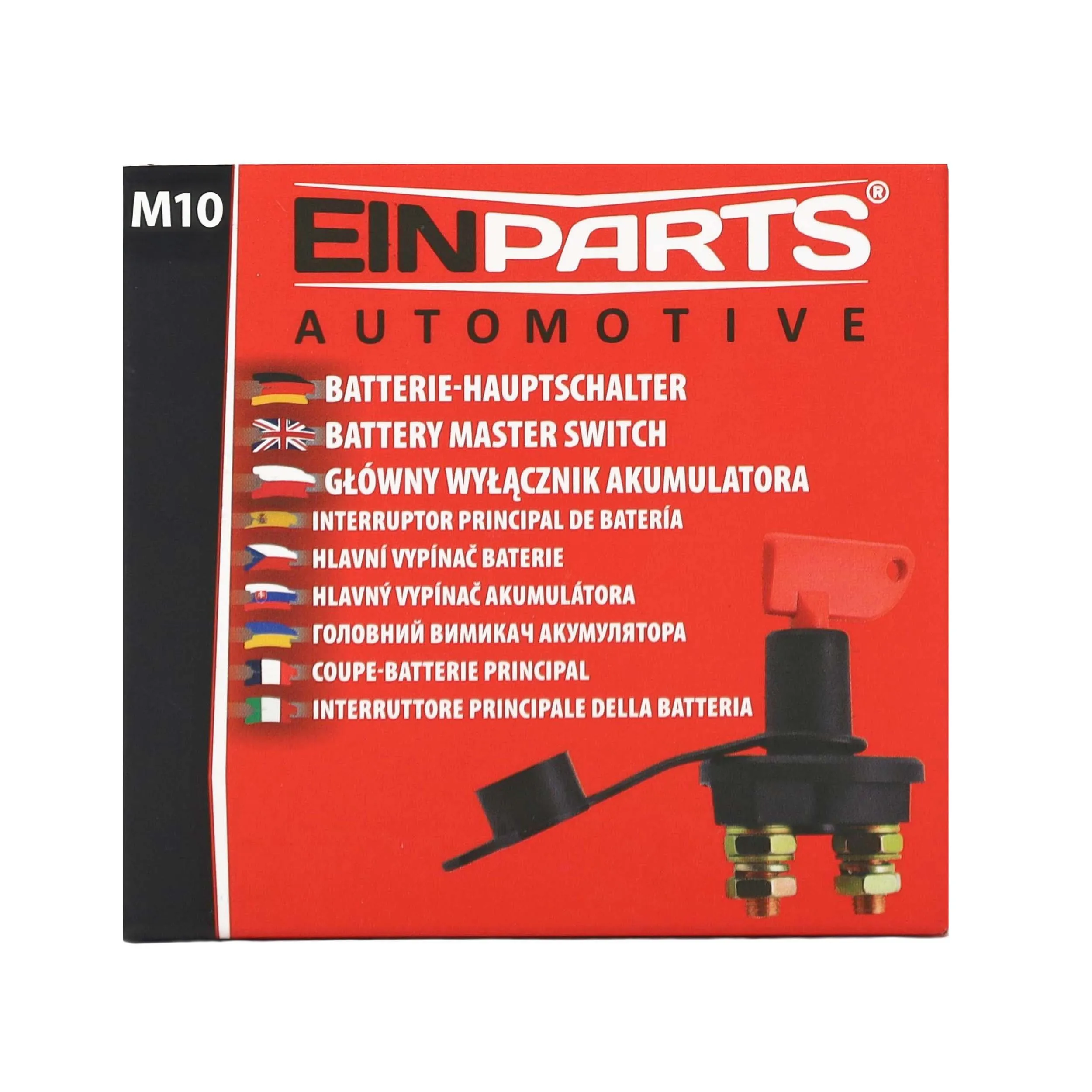 EPBMS02 Vypínač hmotnosti akumulátoru M10 12/24V 100A