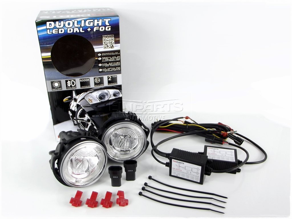 LED Světla Pro Denní Svícení s Mlhovkami SUBARU Forester III (2008-2013)
