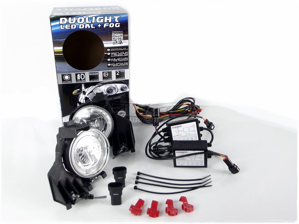 LED Světla Pro Denní Svícení s Mlhovkami SUBARU Impreza WRX (2007-2013)