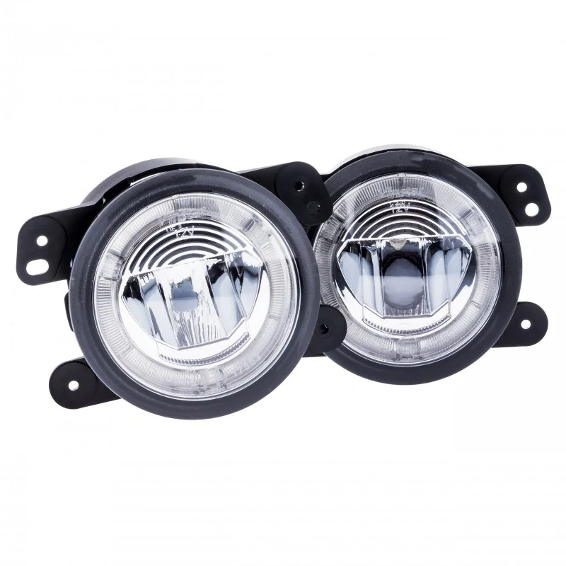 LED Světla Pro Denní Svícení s Mlhovkami JEEP Wrangler III JK FL (2011-2018)