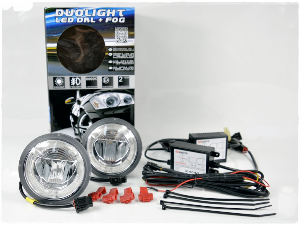 LED Světla Pro Denní Svícení s Mlhovkami CHEVROLET Suburban (2007-2010)