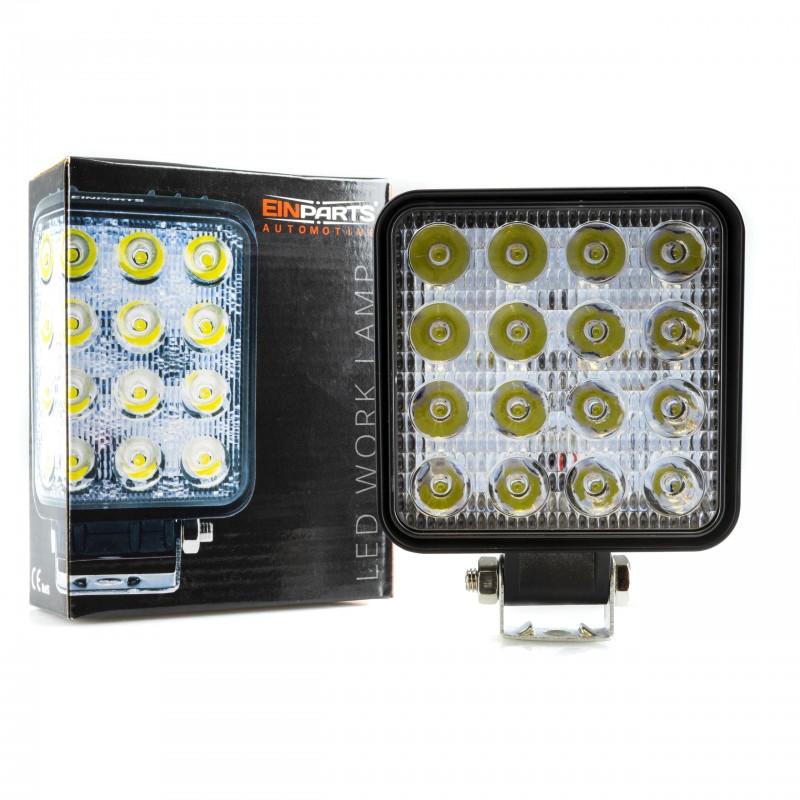 LED Pracovní světlo 48W (16 x 3W EPISTAR) 30°