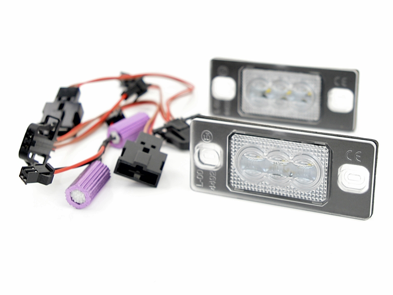 LED osvětlení SPZ VW Touareg I (2003-2010)