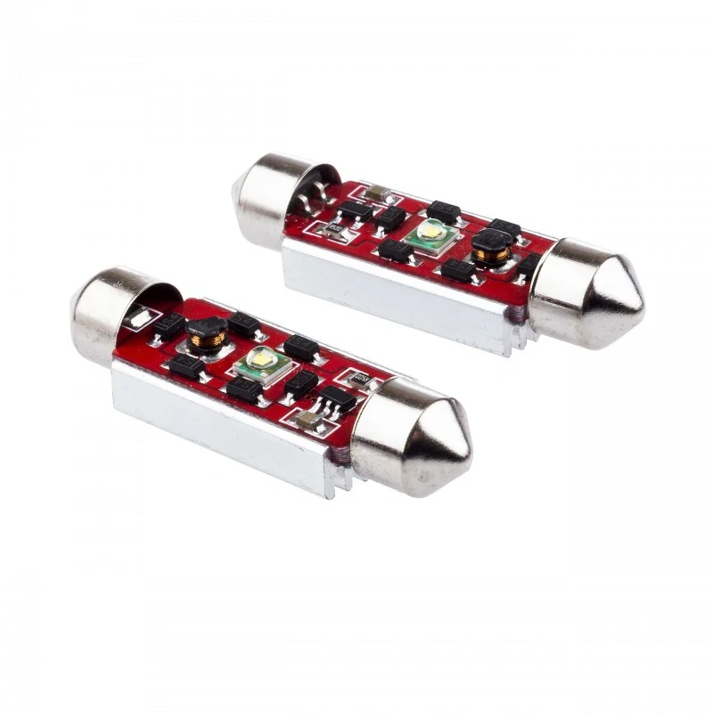 EPL33 LED žárovky C10W 3W (1 x CREE XP-E) 42mm 6000K CANBUS