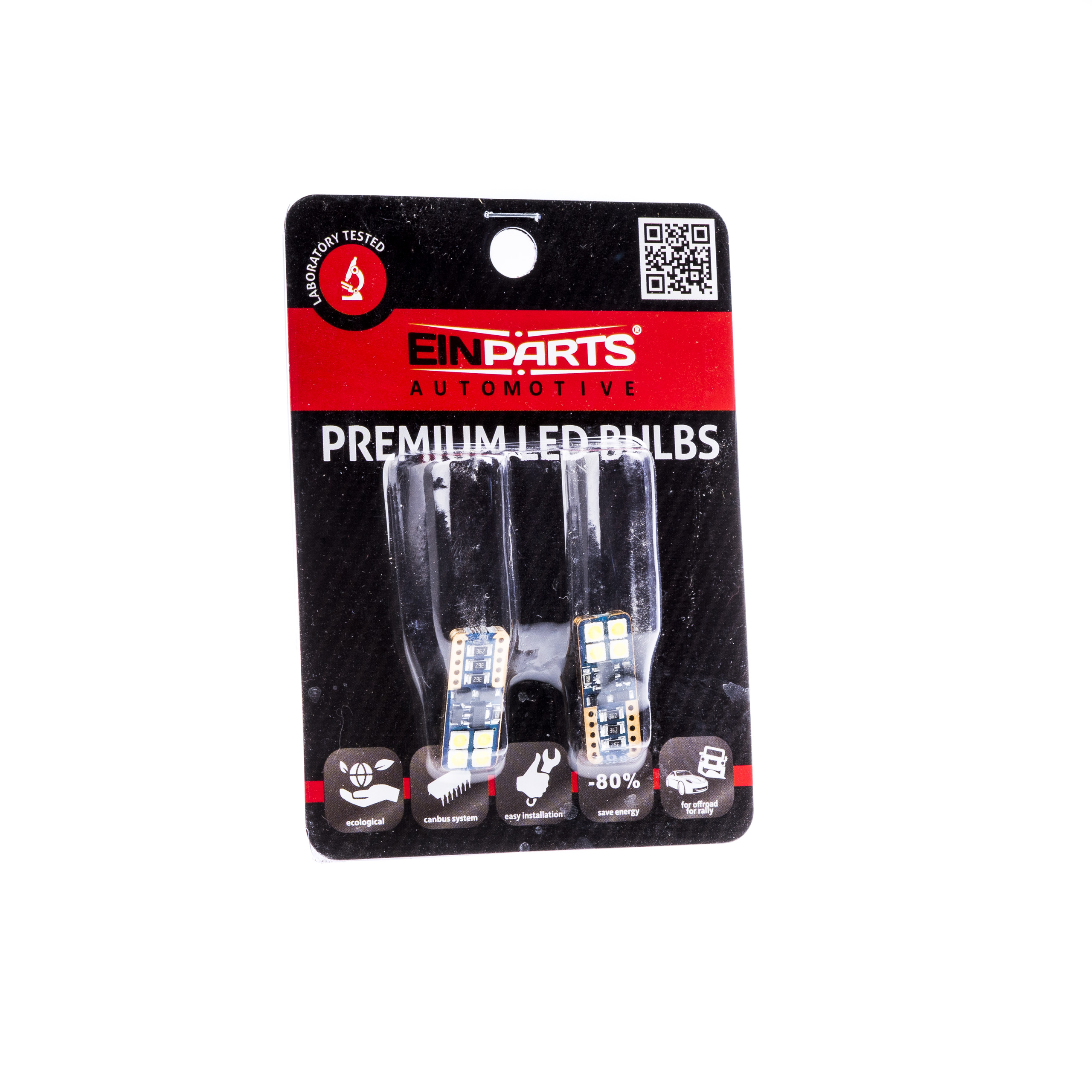 W5W LED žárovky (8 x OSRAM LED 3030) 6000K CANBUS