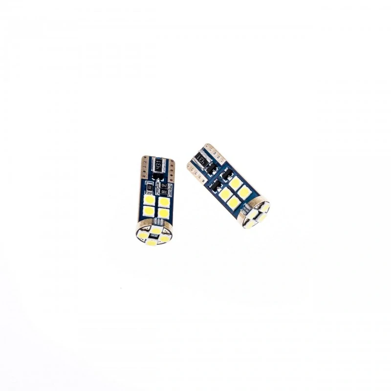 EPL176 LED žárovky W5W (12 x OSRAM LED 3030) 6000K CANBUS