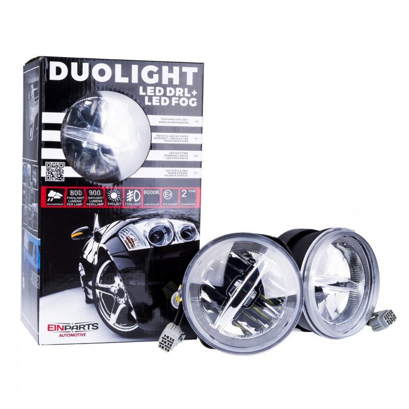 LED Světla Pro Denní Svícení s Mlhovkami TOYOTA Camry Solara (2003-2008) (B)